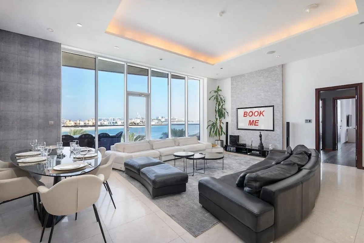 דובאי Glorious 3-Bedroom Apartment With Beach Views At Tiara Residences In Palm Jumeirah 0*,  איחוד האמירויות הערביות